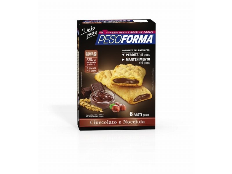 Pesoforma presenta il Biscotto Cioccolato e Nocciola