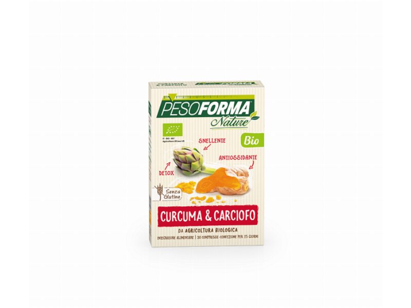 Pesoforma presenta Nature Curcuma & Carciofo bio