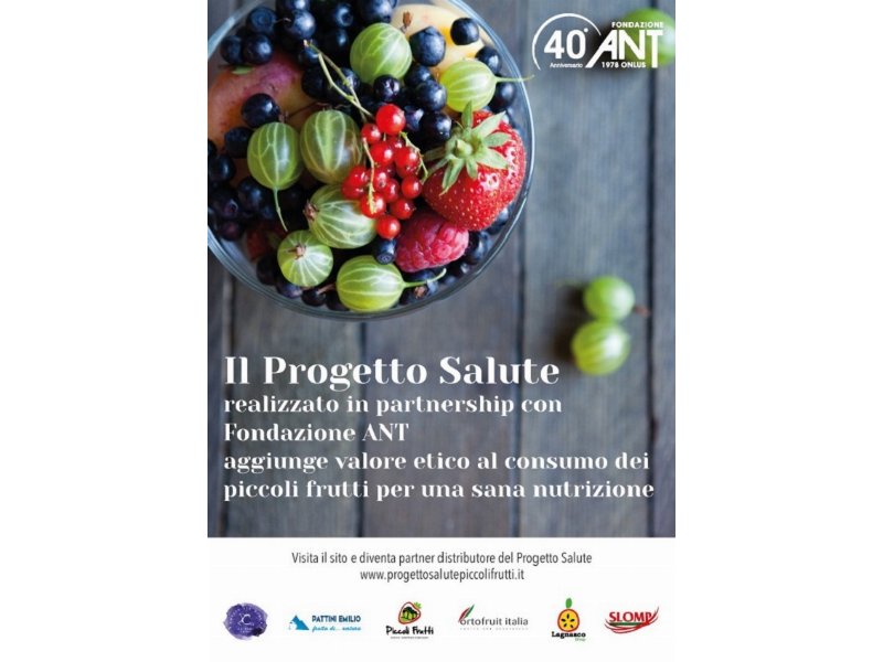 "Progetto Salute Piccoli Frutti" cerca partner nella Gdo