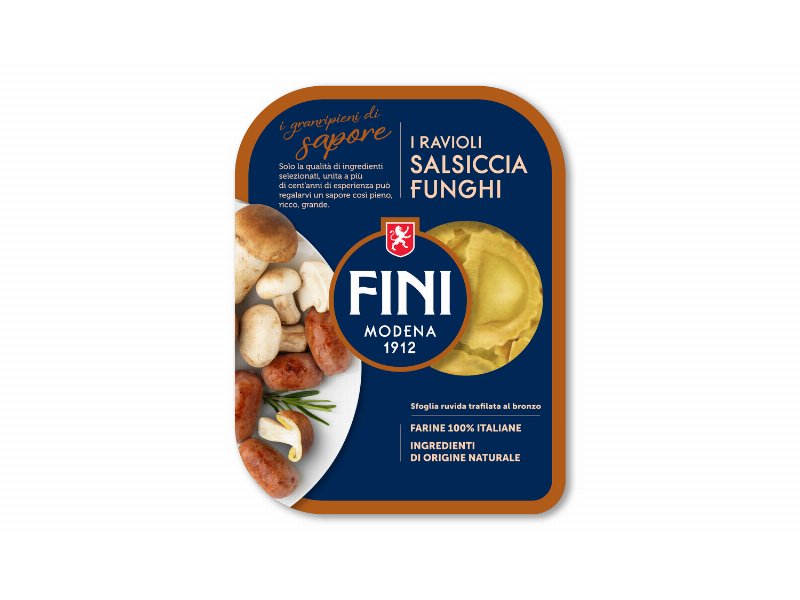 Ravioli Salsiccia e Funghi: la nuova proposta della linea "I Granripieni" Fini