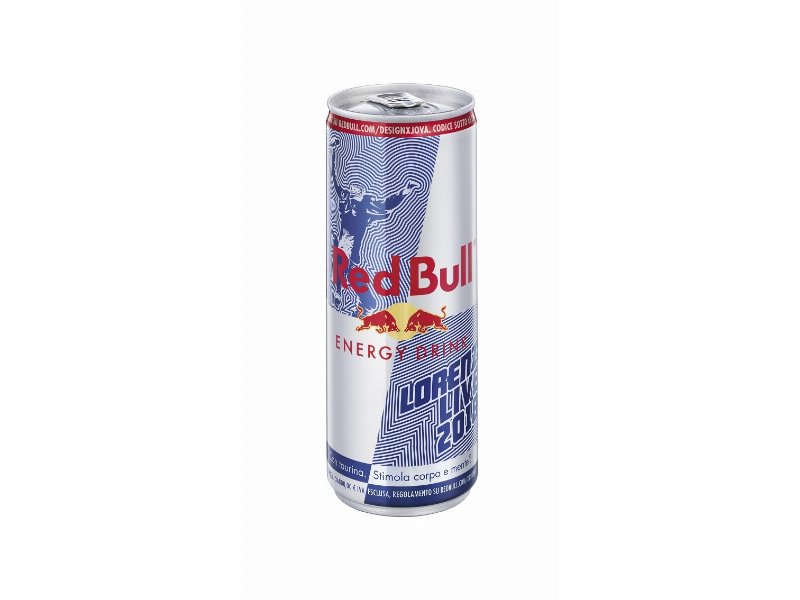 Red Bull: una lattina dedicata a Lorenzo Jovanotti