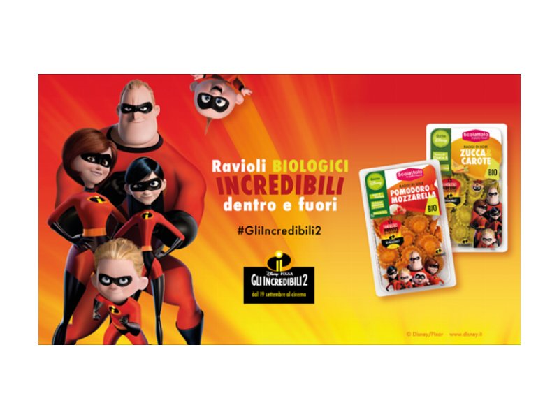 Scoiattolo lancia una limited edition dei Ravioli Bio Linea Kids