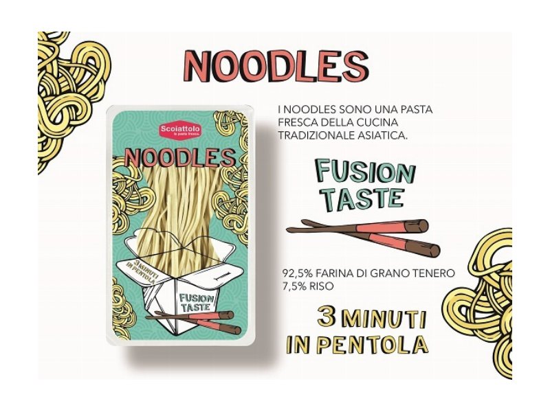 Lo Scoiattolo presenta i Noodles Freschi