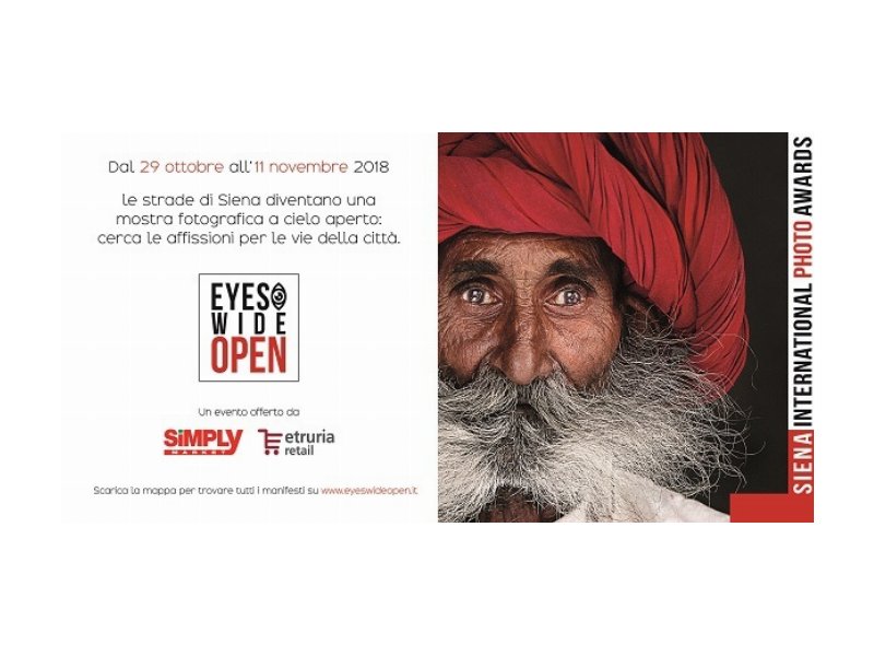 Simply Etruria Retail promuove la mostra “Eyes Wide Open”