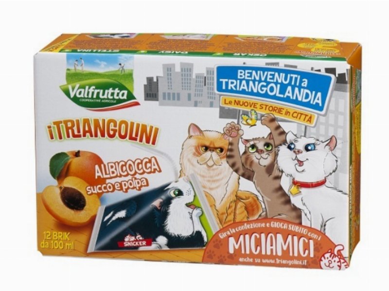  Triangolini Valfrutta, in arrivo la nuova collezione