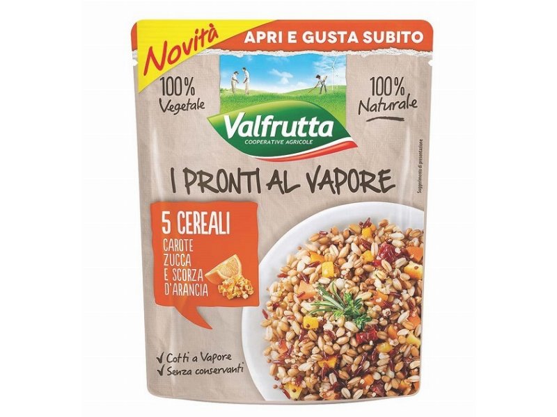 Valfrutta amplia la gamma I Pronti al Vapore