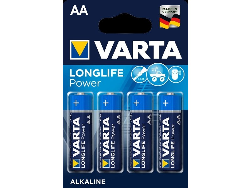 Varta lancia le nuove batterie alcaline