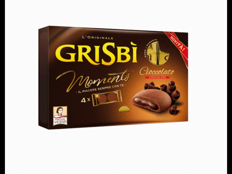 Vicenzi presenta il nuovo snack Grisbì Moments