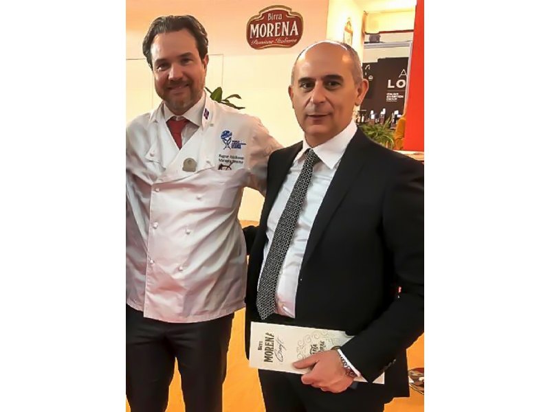 Birra Morena sigla accordo con l'Associazione mondiale delle Società di chef