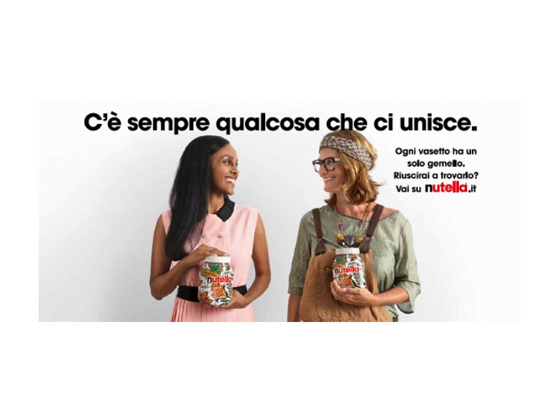 Al via la campagna Nutella Gemella