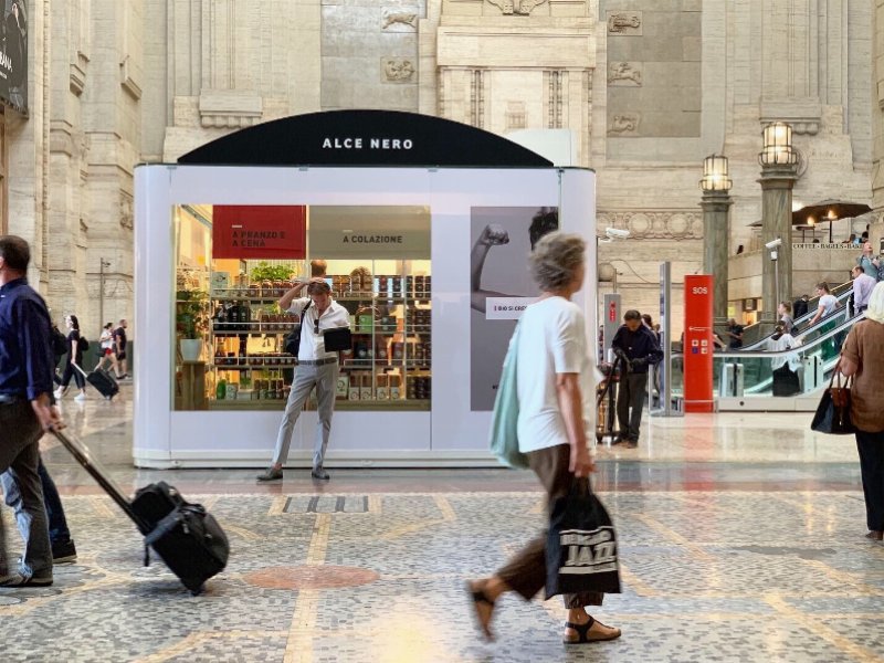 Alce Nero apre un temporary store in Stazione Centrale a Milano