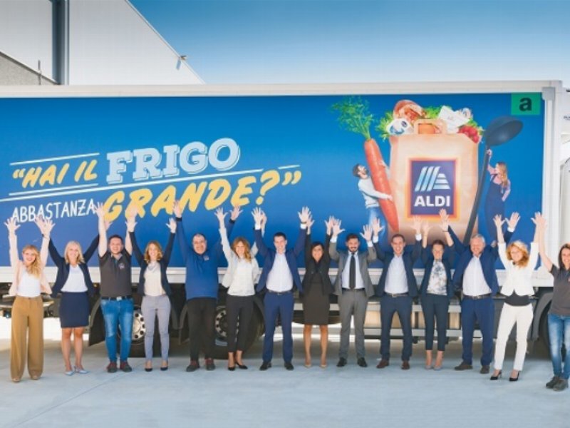 Aldi festeggia il primo anno in Italia