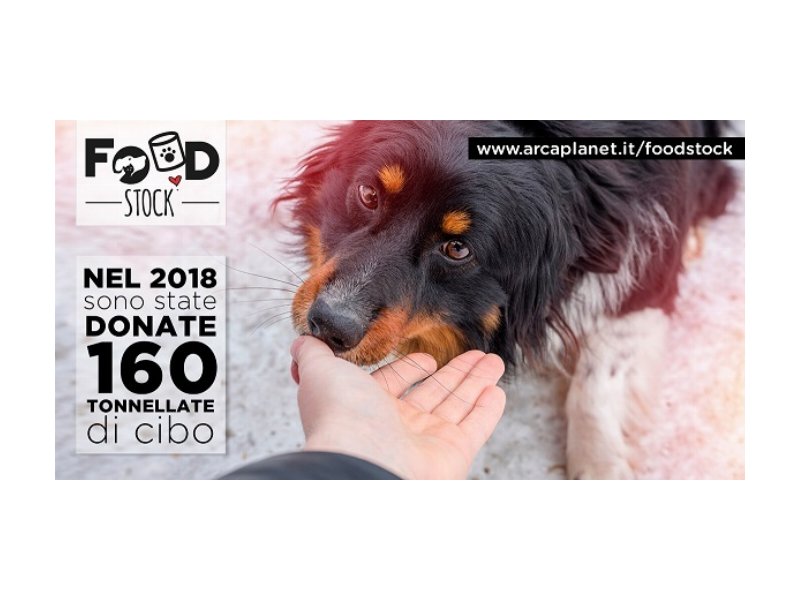 Arcaplanet dona 160 tonnellate di cibo per pet