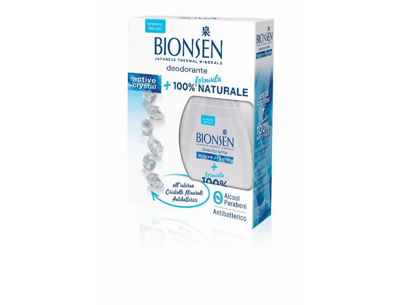 Arriva il deodorante Bionsen Active Crystal