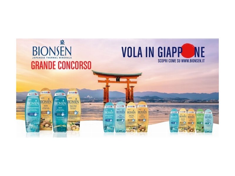 Bionsen lancia il concorso “Vola in Giappone”