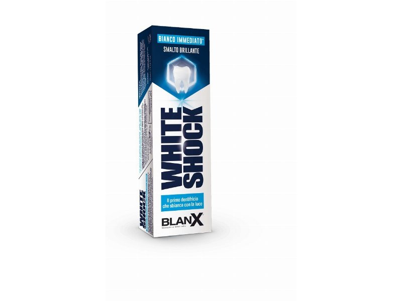 BlanX propone il dentifricio White Shock