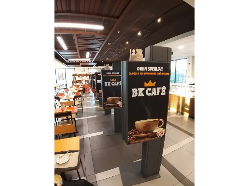 Burger King Italia apre il primo BK Café