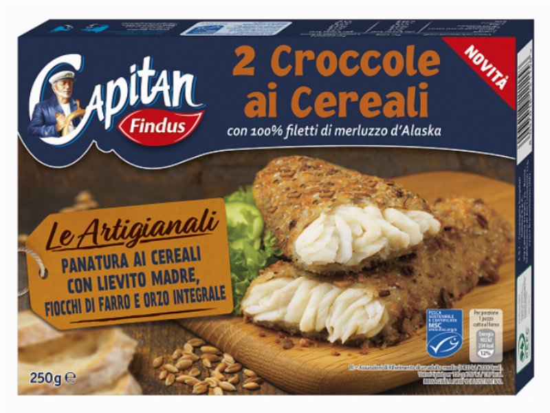 Capitan Findus lancia le Croccole “Le Artigianali”