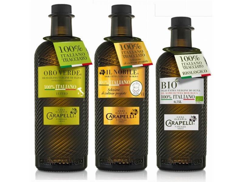 Carapelli Premium: oli extra vergine di oliva 100% italiani