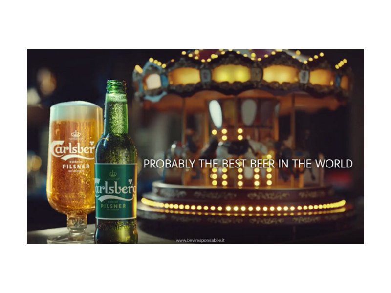 Carlsberg torna on air