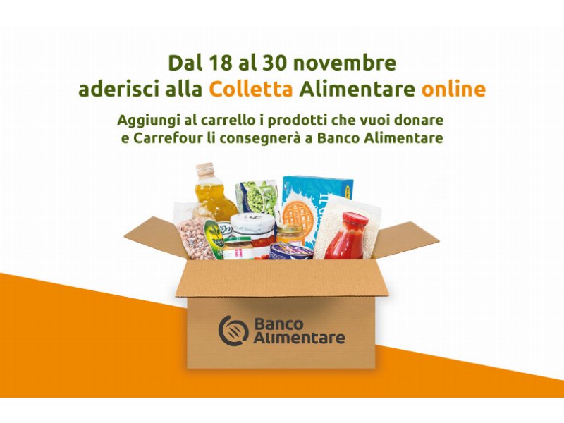 Carrefour Italia nuovamente al fianco di Banco alimentare