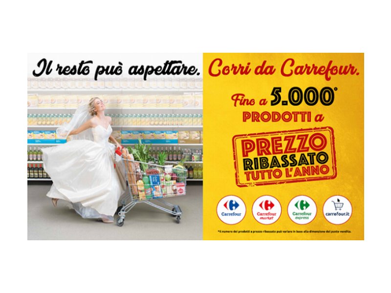 Carrefour Italia, al via la nuova campagna pubblicitaria