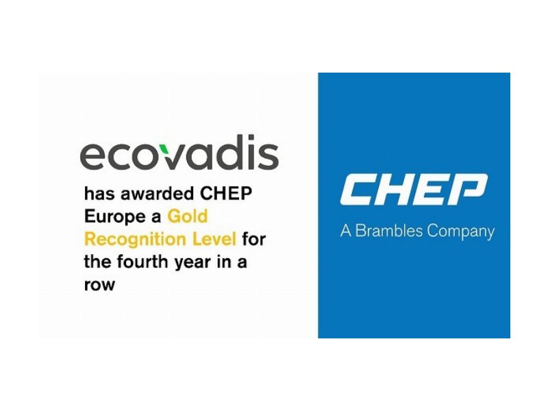 CHEP ottiene il riconoscimento EcoVadis Gold