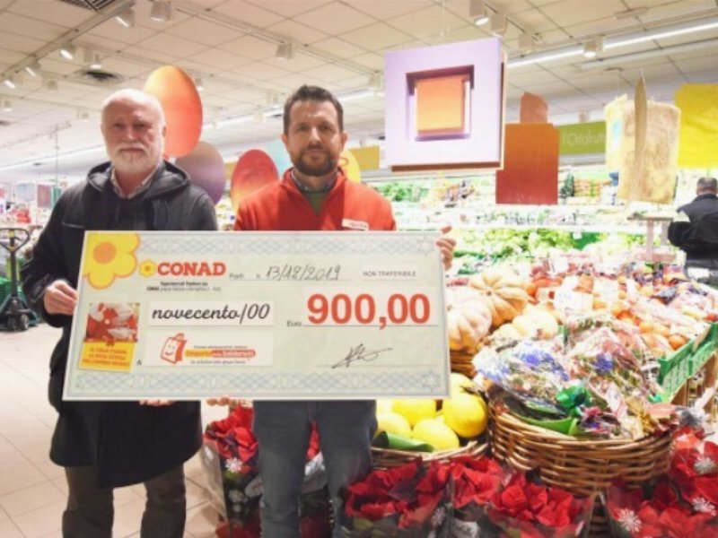 Conad stadium sostiene l'Emporio della Solidarietà