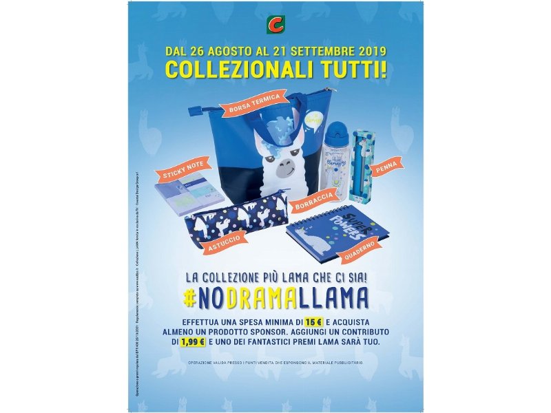 Crai propone la collezione #NoDramaLlama