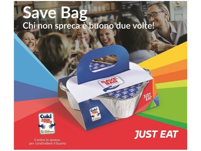 Cuki e Just Eat insieme contro lo spreco