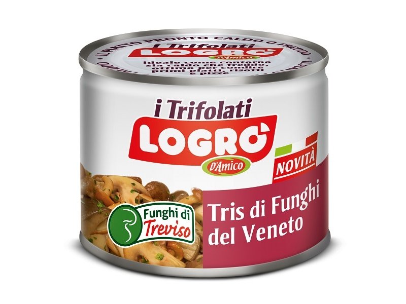 D’Amico presenta il Tris di Funghi del Veneto Logrò