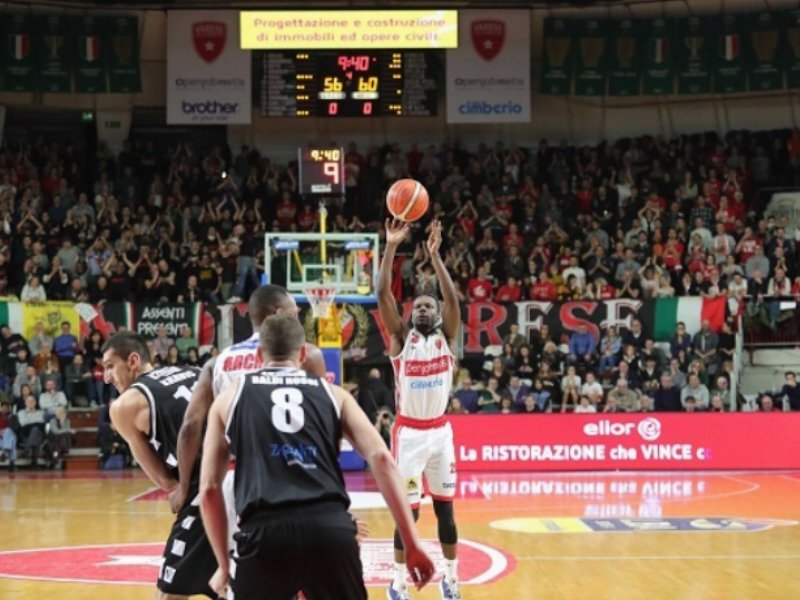 Elior Italia nuovo gold sponsor della Pallacanestro Varese