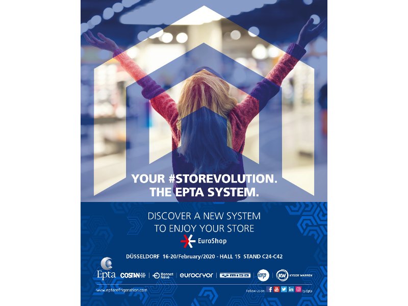 Epta @Euroshop 2020: discover a new system to enjoy your store