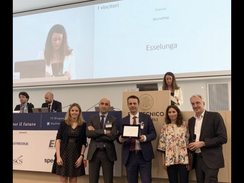 Esselunga premiata per il progetto di selezione più innovativo