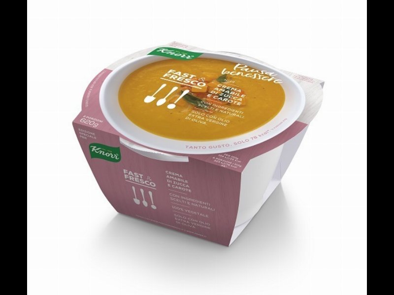 Fast&Fresco e Knorr, al via la partnership per le zuppe Pausa Benessere