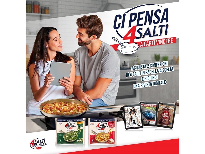 Findus, al via la nuova promo 4 Salti in Padella