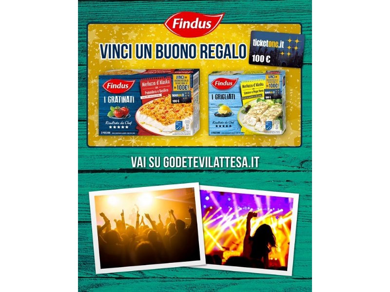 Findus lancia una nuova promozione