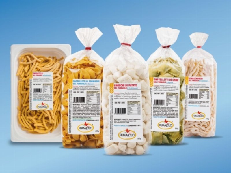 La pasta fresca, più fresca nel banco freezer