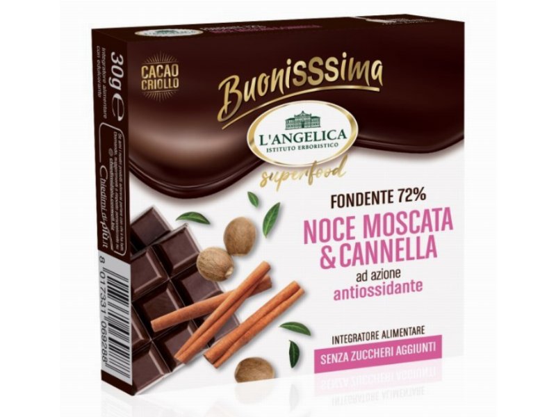 L'istituto Erboristico L'Angelica propone tre nuove tavolette di cioccolato Superfood