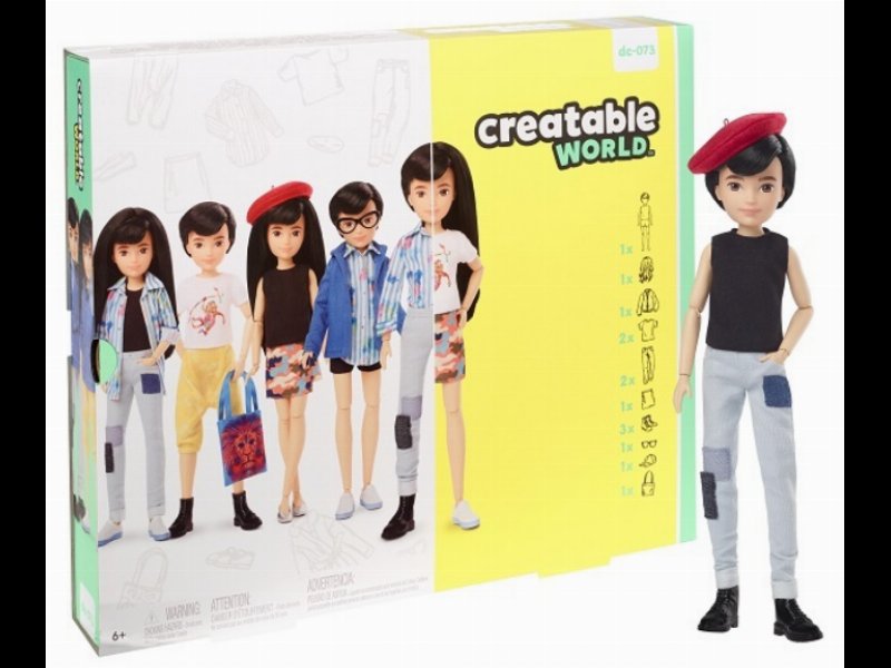 Mattel lancia la linea di bambole Creatable World