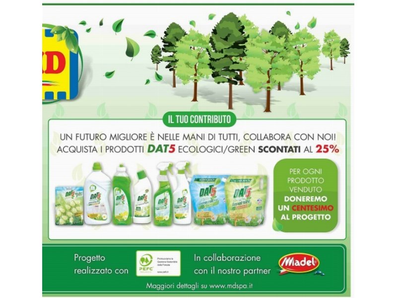 MD adotta 100 ettari di alberi