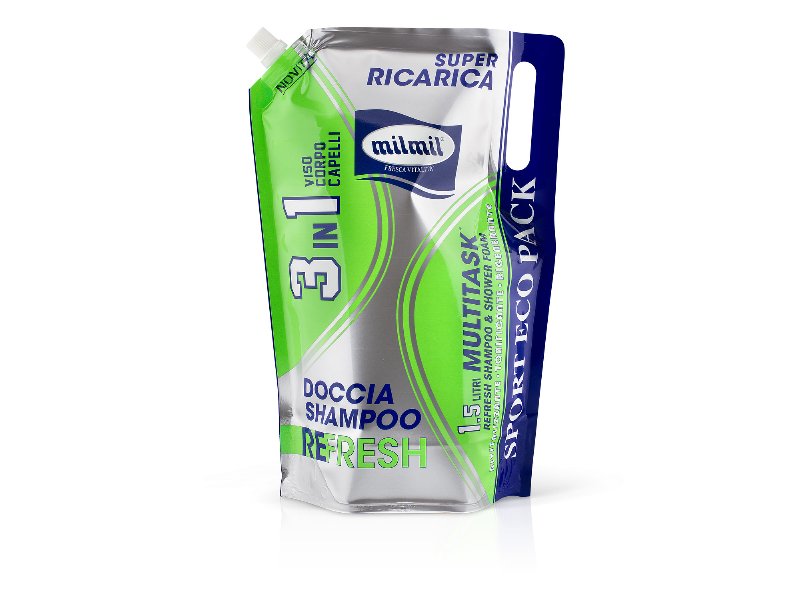 Mil Mil: praticità e risparmio con la nuova busta maxi-ricarica doccia shampoo 3 in 1