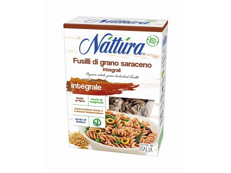 Náttúra presenta i Fusilli integrali bio di grano saraceno