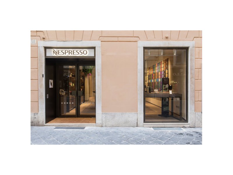 Nespresso apre una boutique a Roma