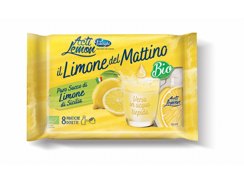 Nutriamoci di benessere, fin dal mattino: più facile con Polenghi grazie alla praticità e alla bontà di Acti Lemon