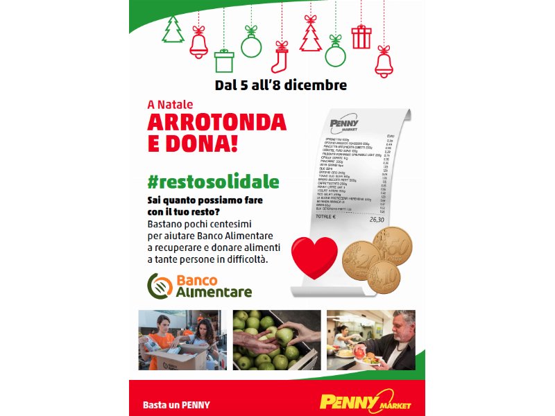 Penny Market, al via la campagna #RestoSolidale