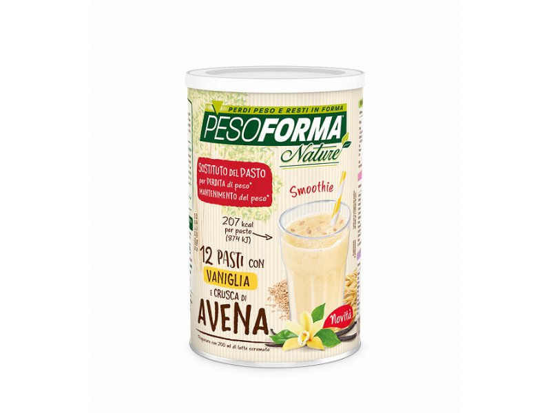 Arriva Pesoforma Nature Smoothie Vaniglia e Crusca di Avena