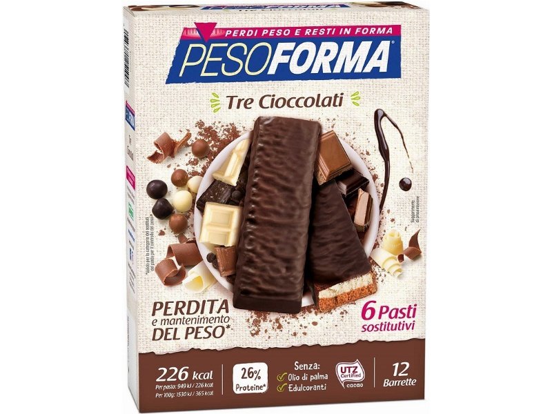 Pesoforma presenta Tre cioccolati