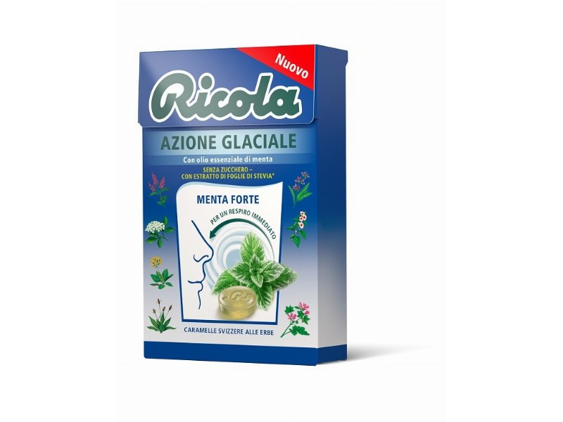 Ricola lancia le caramelle Azione Glaciale