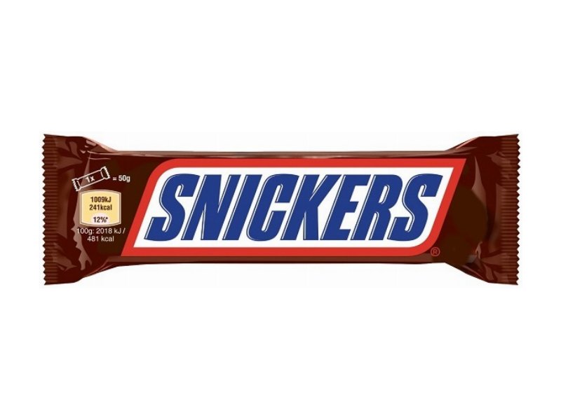 Snickers cresce a doppia cifra in Italia